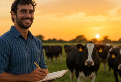 Eleveur cahier vaches