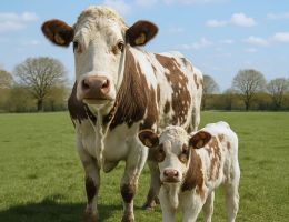 Vache normande reproduction